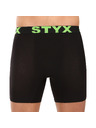 Styx Sada pěti - pánské boxerky Styx long sportovní guma černé