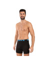 Styx Sada pěti - pánské boxerky Styx long sportovní guma černé