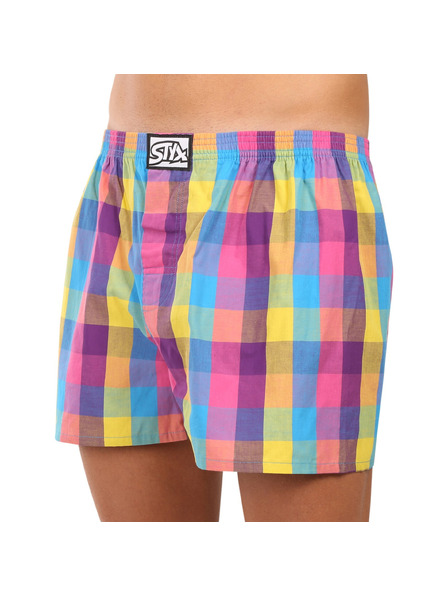Styx Pánské trenky Styx klasická guma vícebarevné