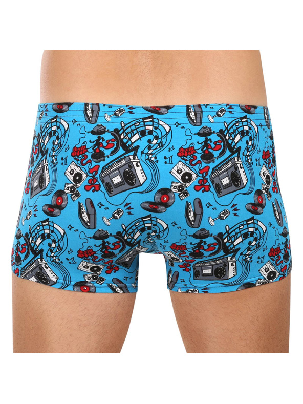 Styx Pánské boxerky Styx art klasická guma hudba