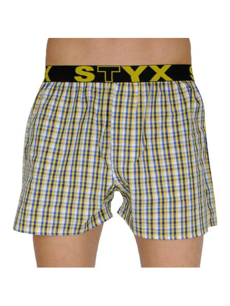 Styx Pánské trenky Styx sportovní guma vícebarevné