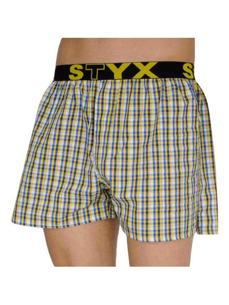 Styx Pánské trenky Styx sportovní guma vícebarevné