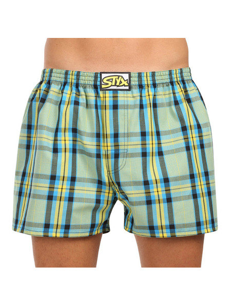 Styx Pánské trenky Styx klasická guma vícebarevné