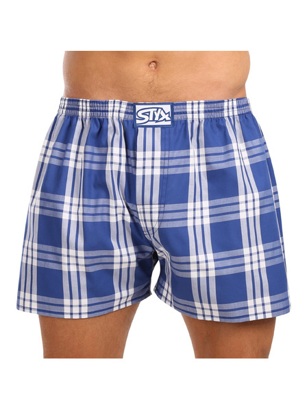 Styx Pánské trenky Styx klasická guma nadrozměr vícebarevné