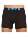 Styx Sada deseti - pánské boxerky Styx long sportovní guma černé