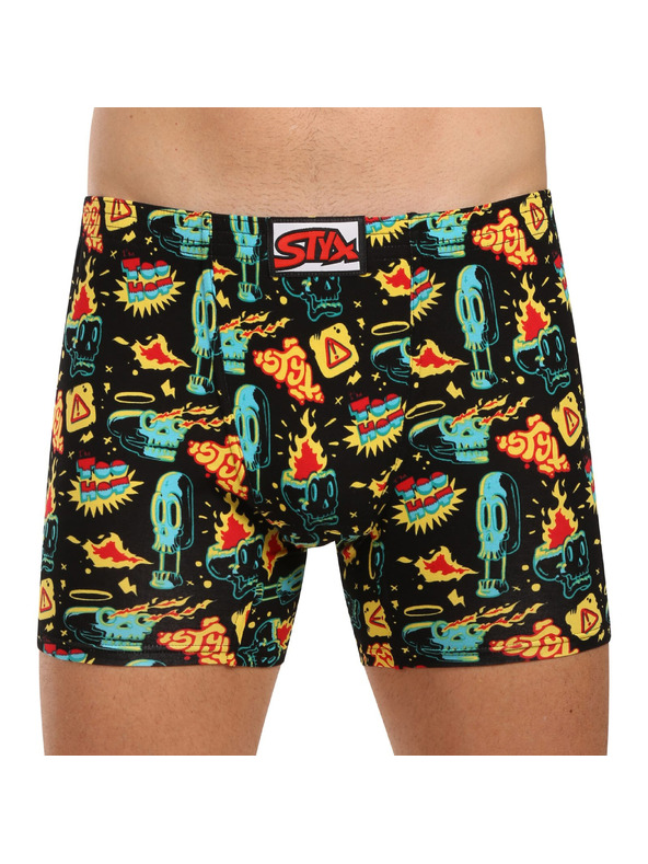 Styx Pánské boxerky Styx long art klasická guma toohot