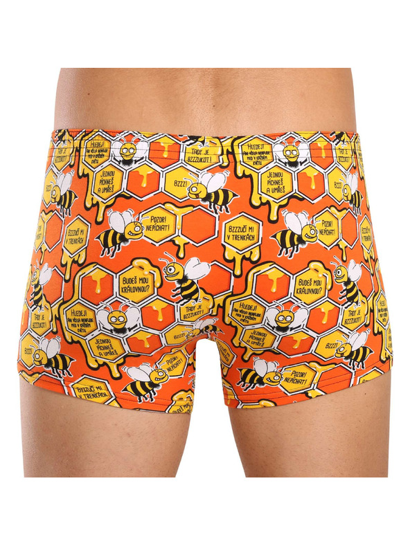 Styx Pánské boxerky Styx art klasická guma včelky