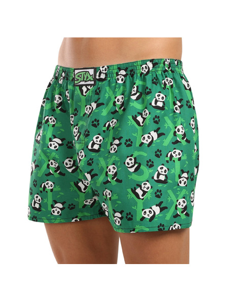 Styx Pánské trenky Styx art klasická guma pandy