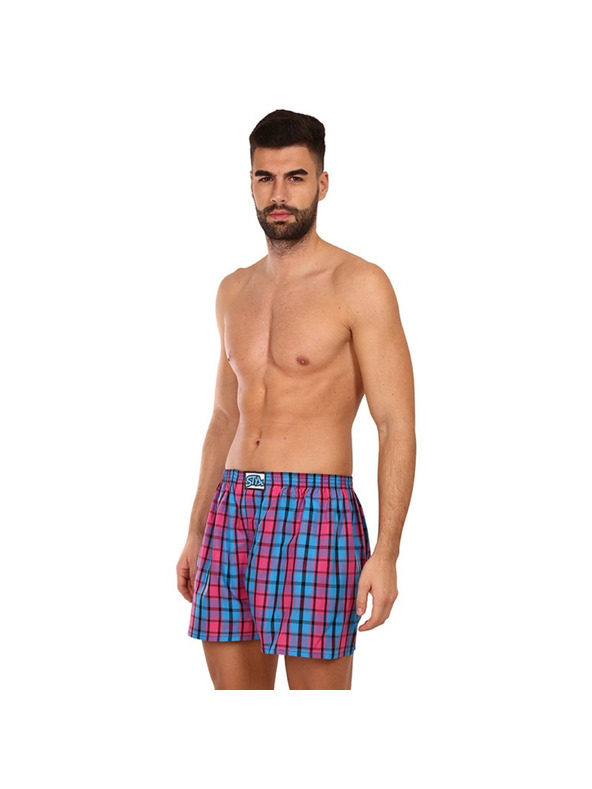Styx Pánské trenky Styx klasická guma nadrozměr vícebarevné