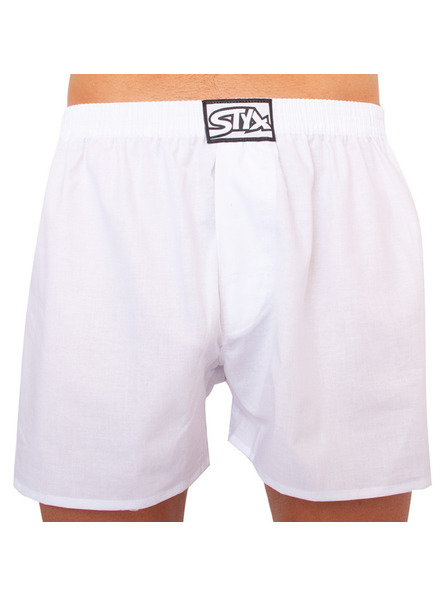 Styx Pánské trenky Styx klasická guma nadrozměr bílé