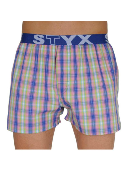 Styx Pánské trenky Styx sportovní guma vícebarevné
