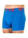Styx Sada tří - pánské boxerky Styx sportovní guma modré