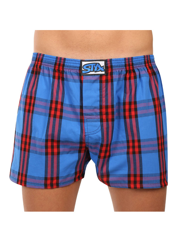 Styx Pánské trenky Styx klasická guma vícebarevné