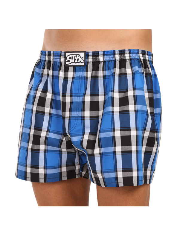 Styx Pánské trenky Styx klasická guma nadrozměr vícebarevné