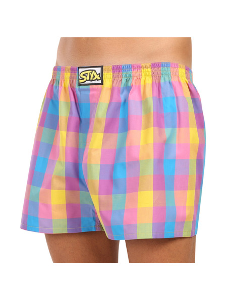 Styx Pánské trenky Styx klasická guma nadrozměr vícebarevné