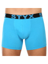 Styx Sada tří - pánské boxerky Styx long sportovní guma vícebarevné