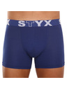 Styx Sada tří - pánské boxerky Styx long sportovní guma vícebarevné