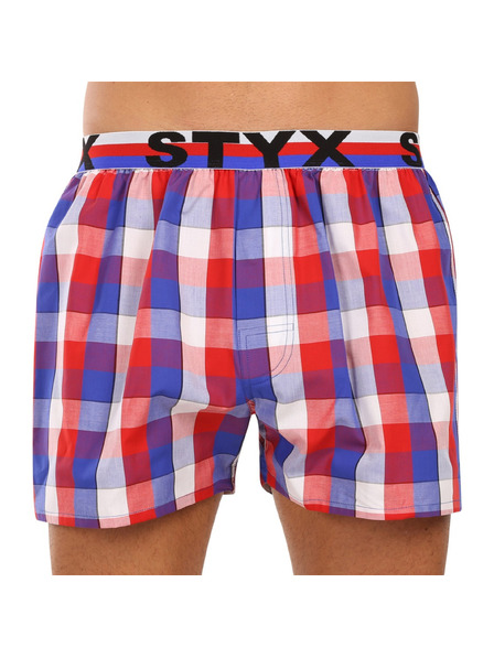 Styx Pánské trenky Styx sportovní guma vícebarevné