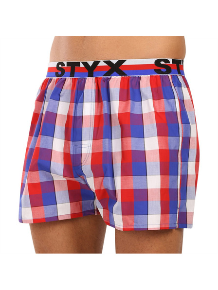 Styx Pánské trenky Styx sportovní guma vícebarevné