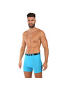 Styx Pánské boxerky Styx long sportovní guma světle modré