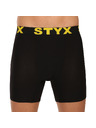 Styx Pánské boxerky Styx long sportovní guma černé