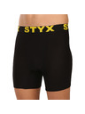 Styx Pánské boxerky Styx long sportovní guma černé