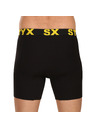 Styx Pánské boxerky Styx long sportovní guma černé