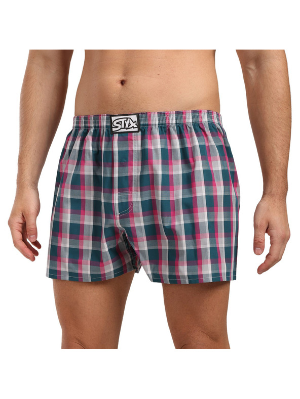 Styx Pánské trenky Styx klasická guma vícebarevné