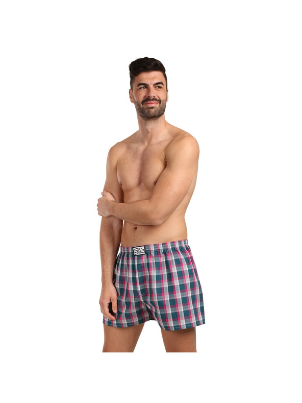 Styx Pánské trenky Styx klasická guma vícebarevné