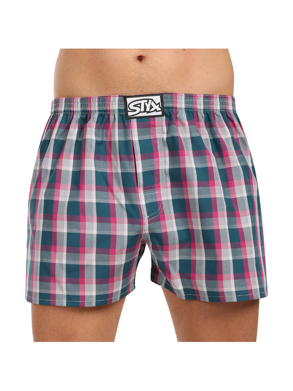 Styx Pánské trenky Styx klasická guma vícebarevné