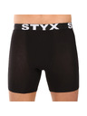 Styx Sada tří - pánské boxerky Styx long sportovní guma černé