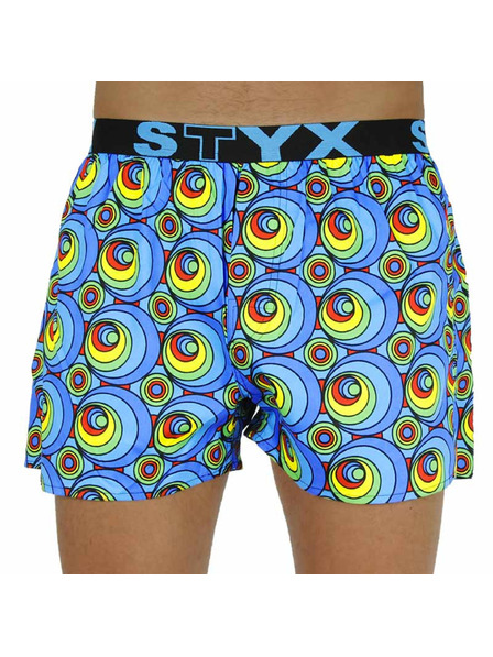 Styx Pánské trenky Styx art sportovní guma kruhy