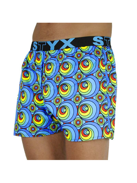Styx Pánské trenky Styx art sportovní guma kruhy
