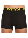 Styx Sada pěti - pánské boxerky Styx sportovní guma černé