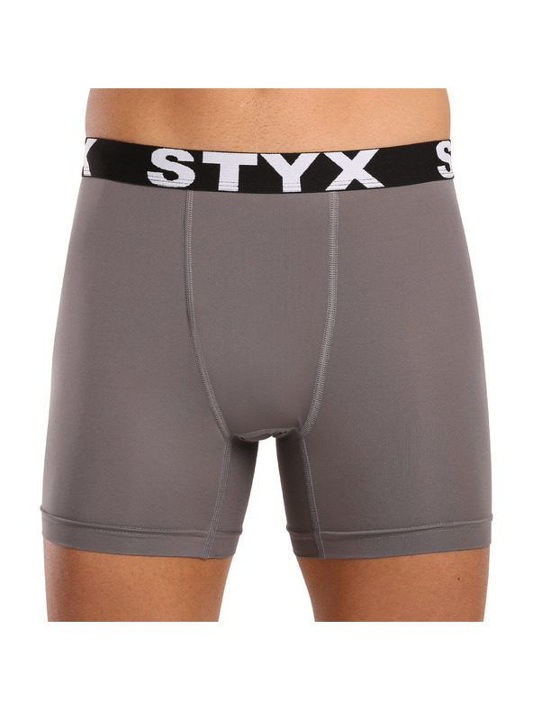Styx Pánské funkční boxerky Styx tmavě šedé