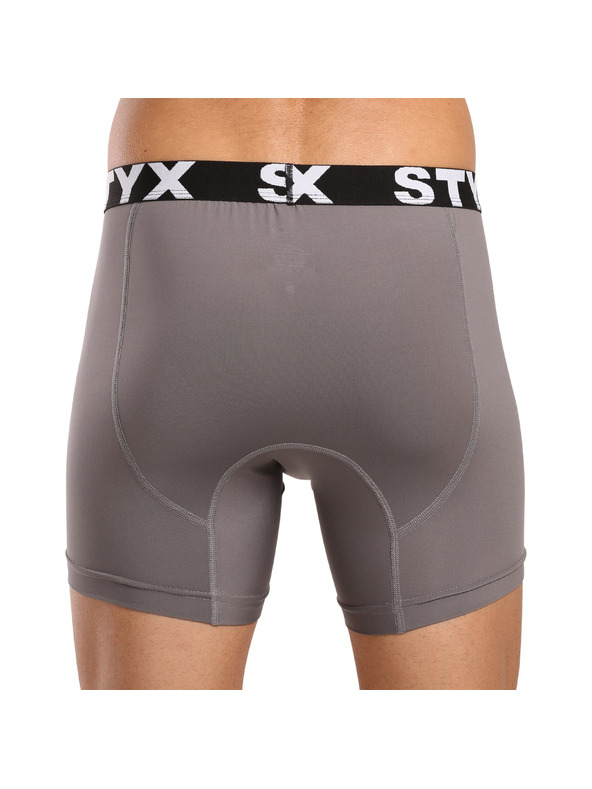 Styx Pánské funkční boxerky Styx tmavě šedé