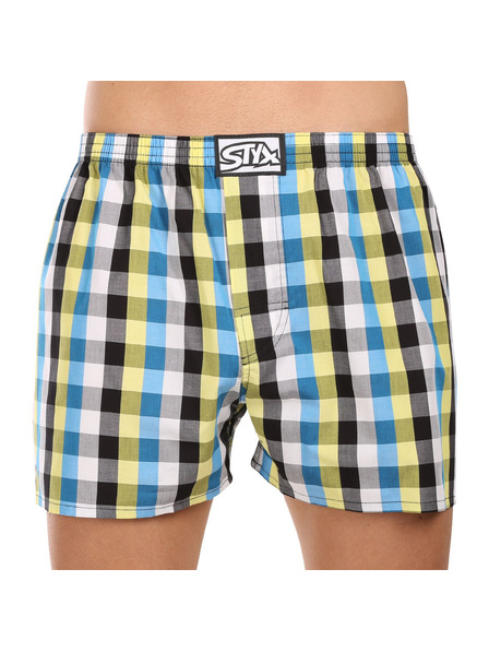 Styx Pánské trenky Styx klasická guma nadrozměr vícebarevné