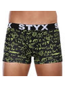 Styx Sada tří - pánské boxerky Styx art sportovní guma vícebarevné