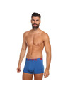 Styx Sada tří - pánské boxerky Styx sportovní guma modré