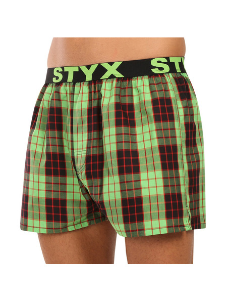 Styx Pánské trenky Styx sportovní guma vícebarevné