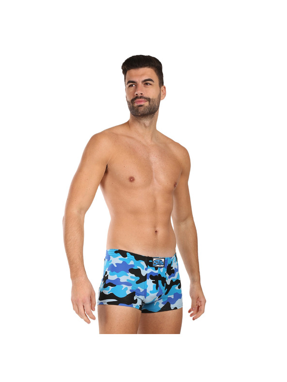 Styx Sada tří - pánské boxerky Styx art klasická guma vícebarevné