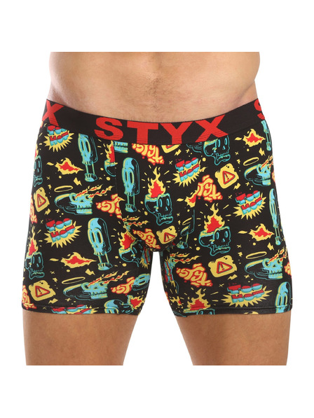 Styx Pánské boxerky Styx long art sportovní guma toohot