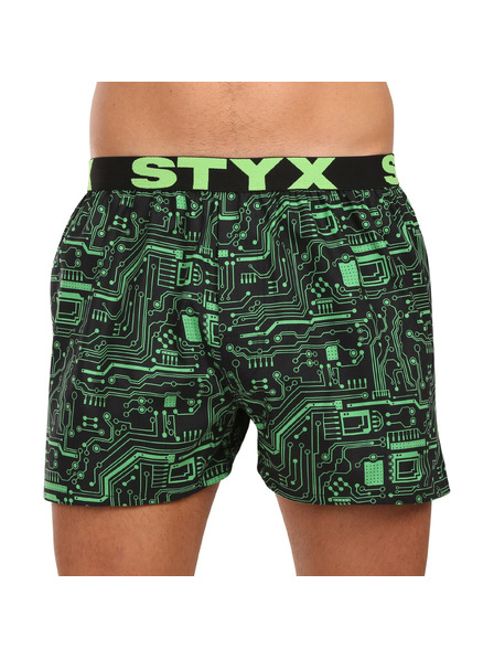 Styx Pánské trenky Styx art sportovní guma tišťák