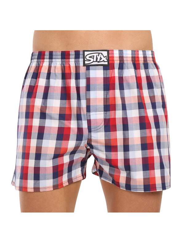 Styx Sada šesti - pánské trenky Styx klasická guma vícebarevné