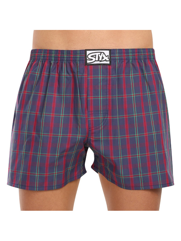 Styx Sada šesti - pánské trenky Styx klasická guma vícebarevné
