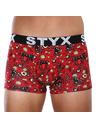 Styx Sada tří - pánské boxerky Styx art sportovní guma vícebarevné