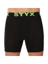 Styx Pánské boxerky Styx long sportovní guma černé