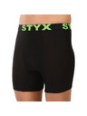 Styx Pánské boxerky Styx long sportovní guma černé