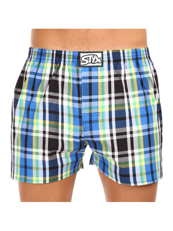 Styx Sada tří - pánské trenky Styx klasická guma vícebarevné