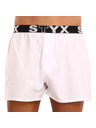 Styx Sada tří - pánské trenky Styx sportovní guma bílé